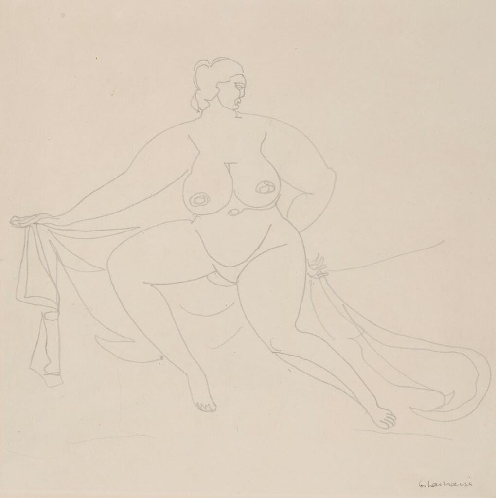 Seated Nude