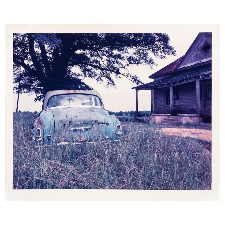 House and Car (Close View), near Akron, Alabama, 1988