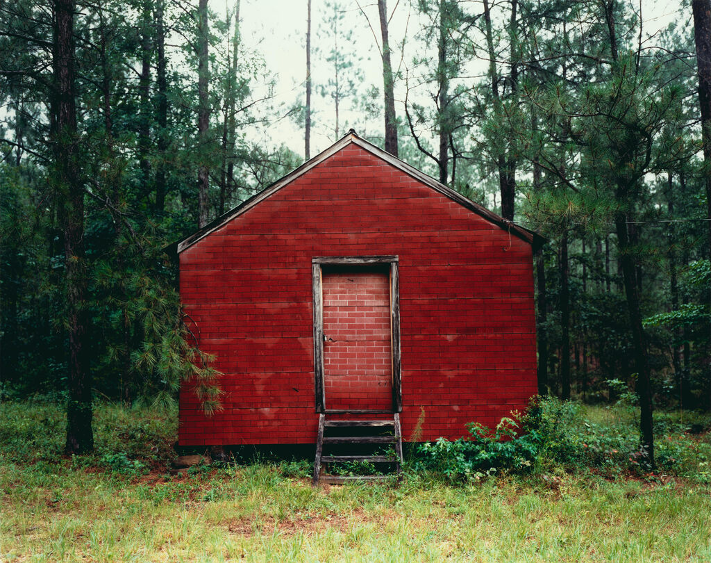 Red Building in Forest, Hale County, Alabama