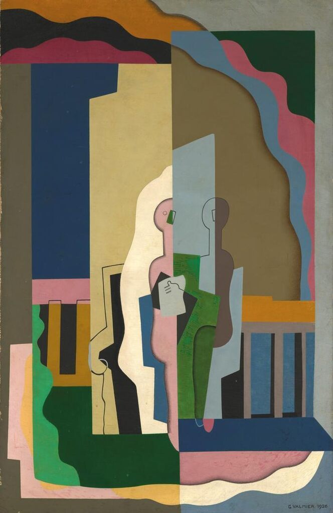 Lavans-lès-Saint-Claude, Jura, Femmes au balcon