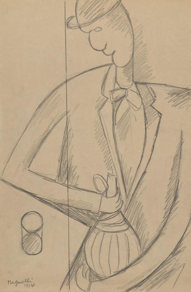 Dessin pour 'L'Uomo ubriaco'