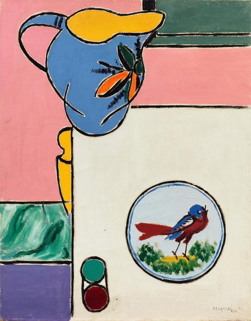 Piatto con uccello (Plat à l'oiseau)