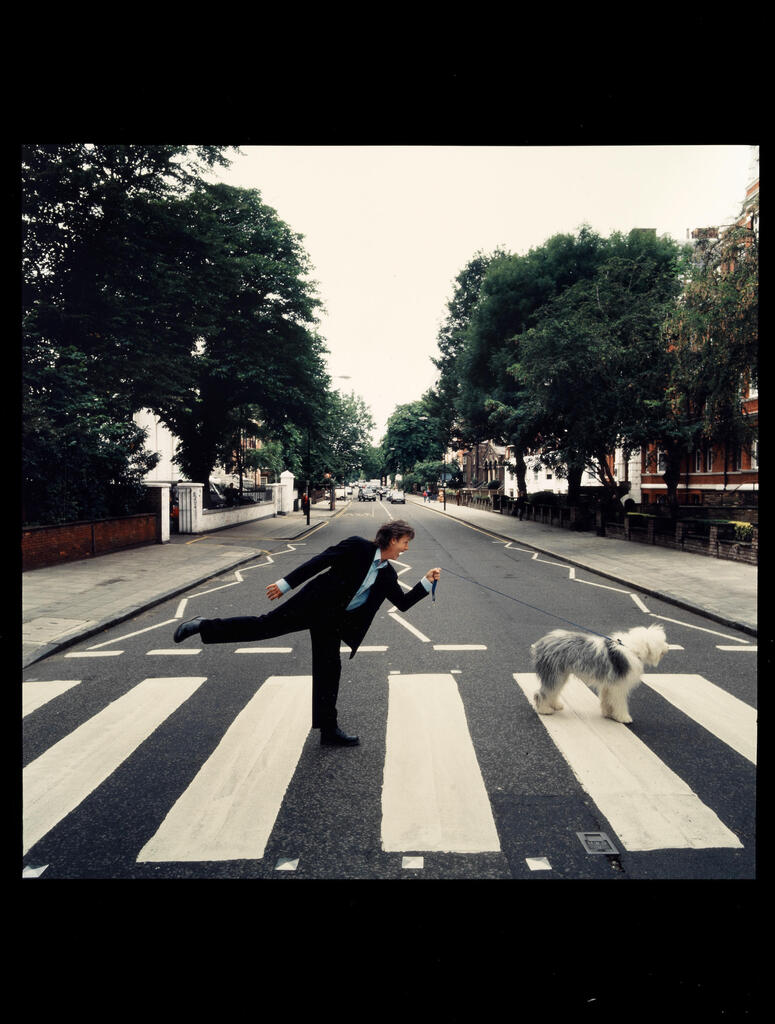 Iain MacMillan (British, 1938-2006): A series of seven photographic prints from the shoot for the album cover of Paul Is Live,