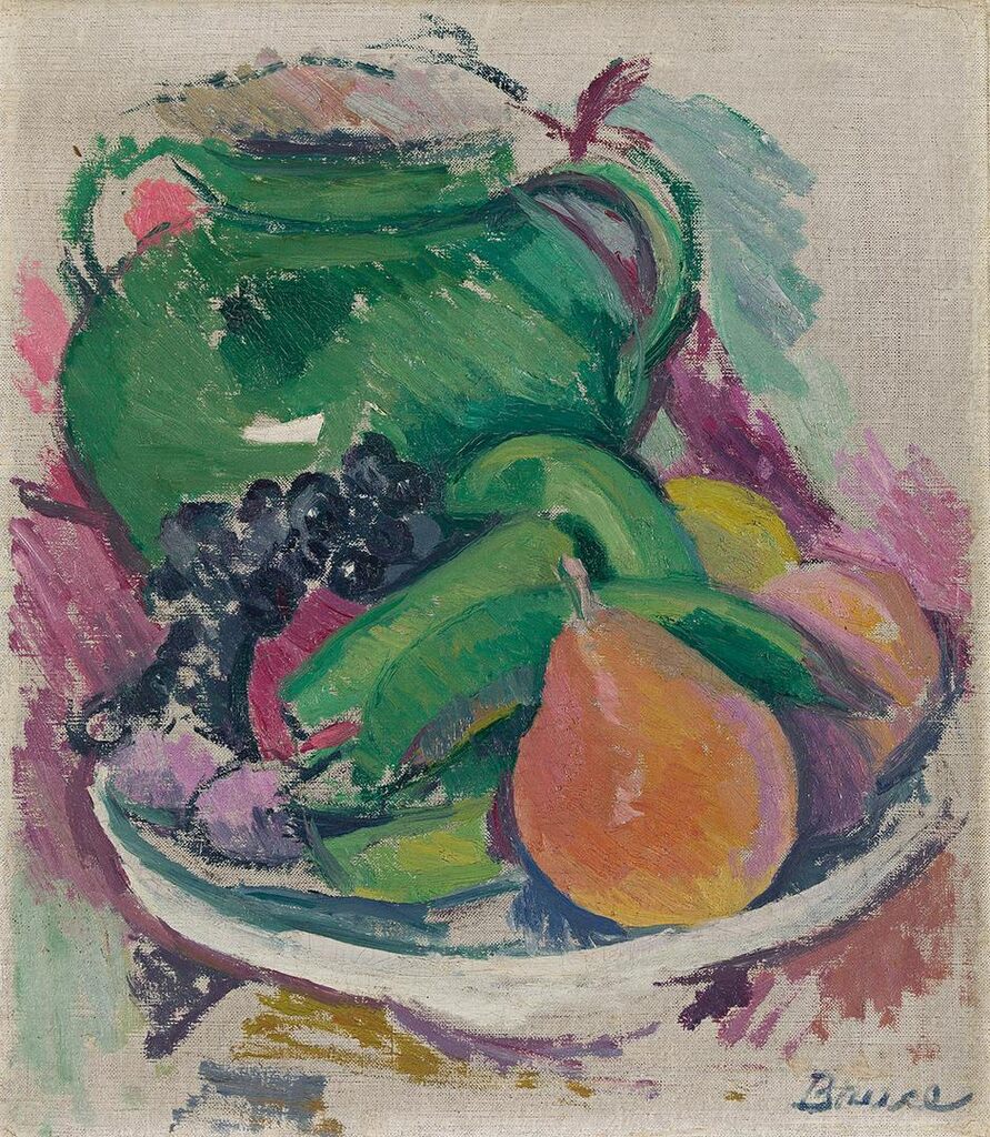 Fruit and Green Pot
