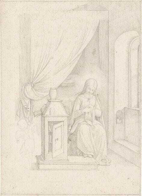 Mary before the Annunciation