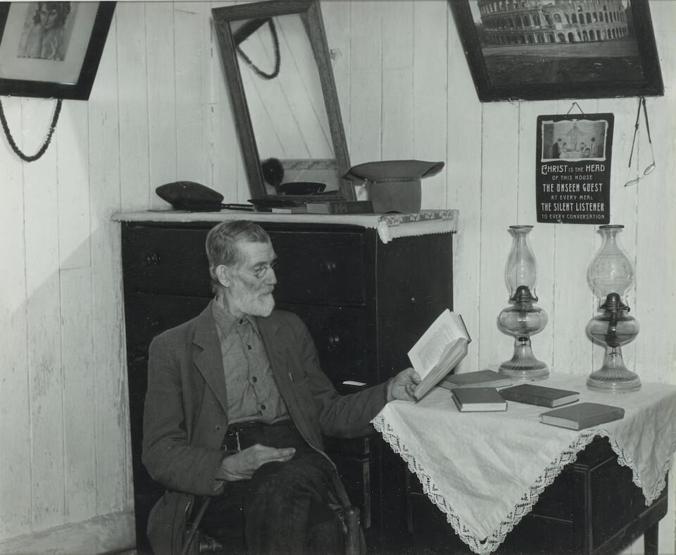 'Home of Postmaster Brown, Old Rag, Virginia'