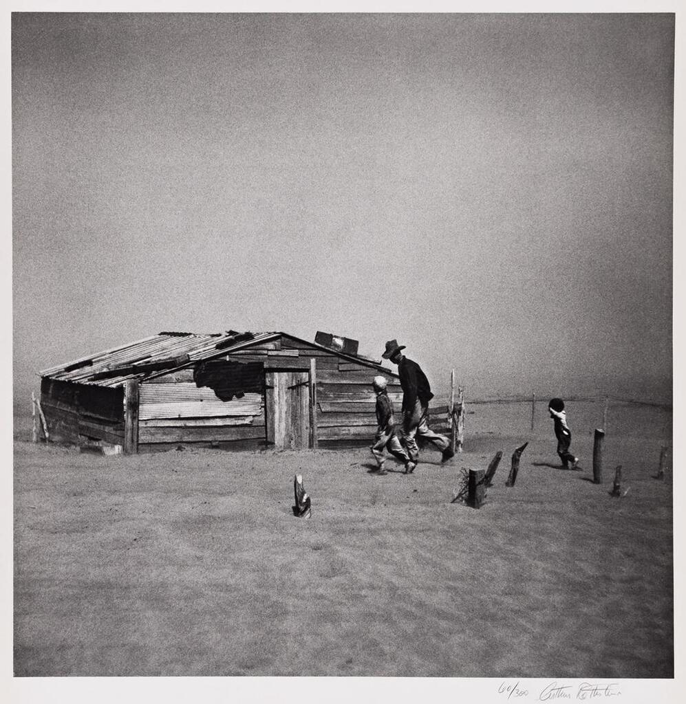 Dust Storm Cimarron County Oklahoma, 1936