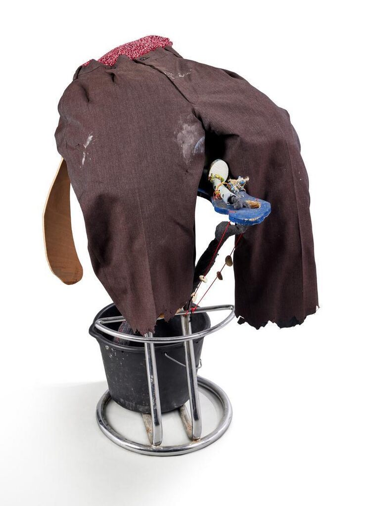 Untitled (Bar Stool Sculpture)