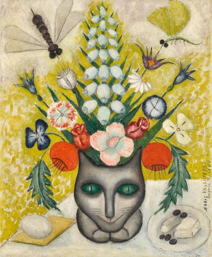 Vase au Chat