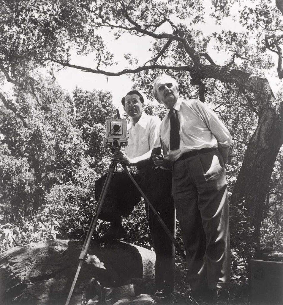 Julius Shulman and Richard Neutra