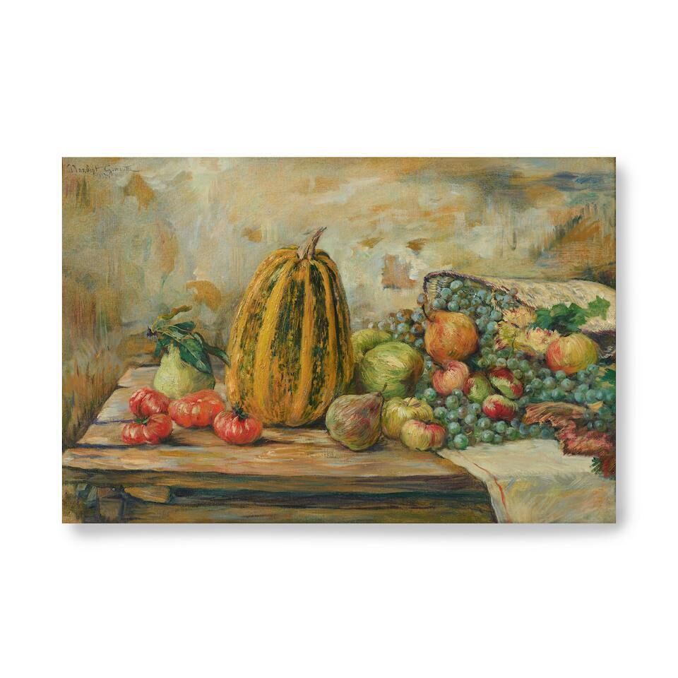 Nature morte aux fruit de fin d'automne