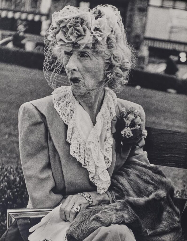 Woman with a Veil, San Francisco, 1949