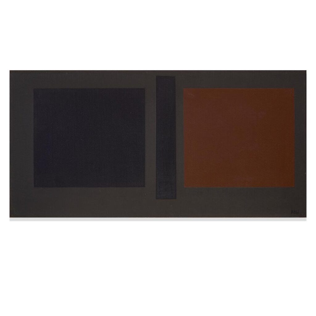 Squares – Umber and Black