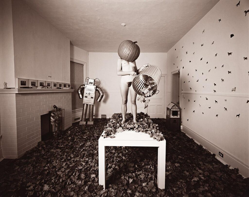 Dumping Leaves Nothing; A Trick for Man Ray
