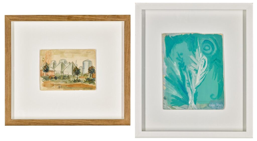 (i) Plant Form from Uli Grove; (ii) Factories and houses