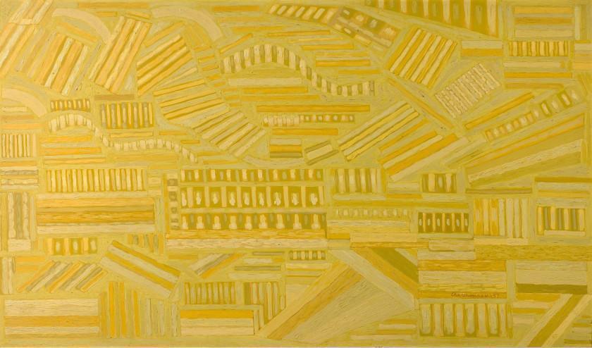 COMPOSITION INSPIRED BY THE CLAVECINER, VARIATION N ° 5
