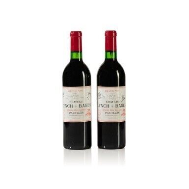 Château Lynch-Bages Hand-Signed 1970s Assortment Case (12 BT)