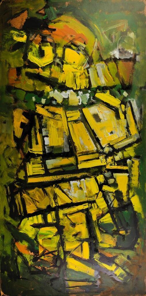 Untitled (Green and Yellow)