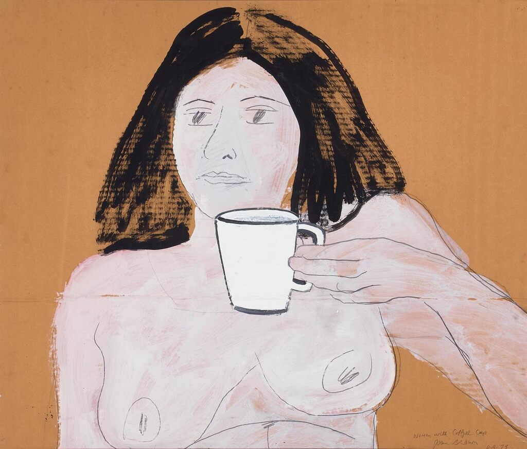 Woman with Coffee Cup