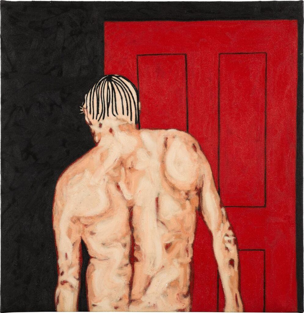 Self Portrait with Door