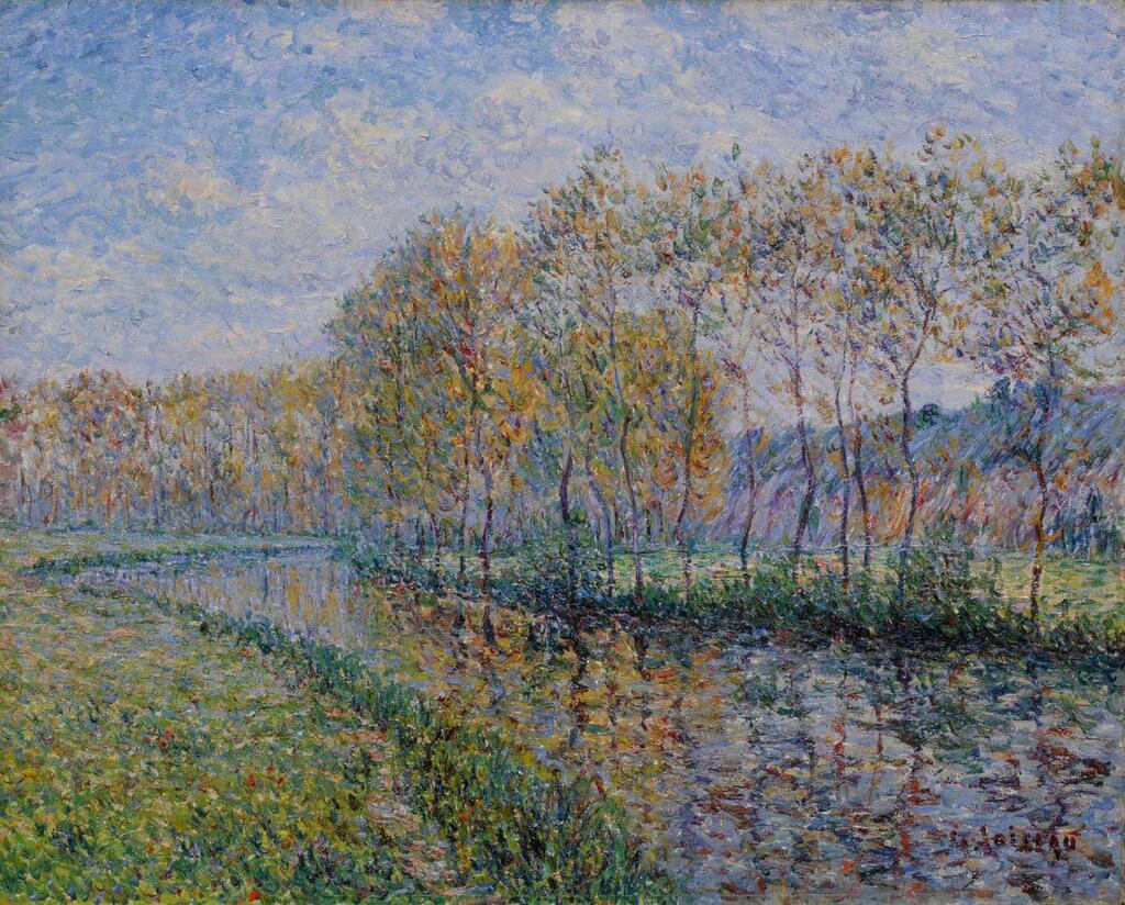 Les Rives de l'Eure le matin, Saint Cyr du Vaudreuil