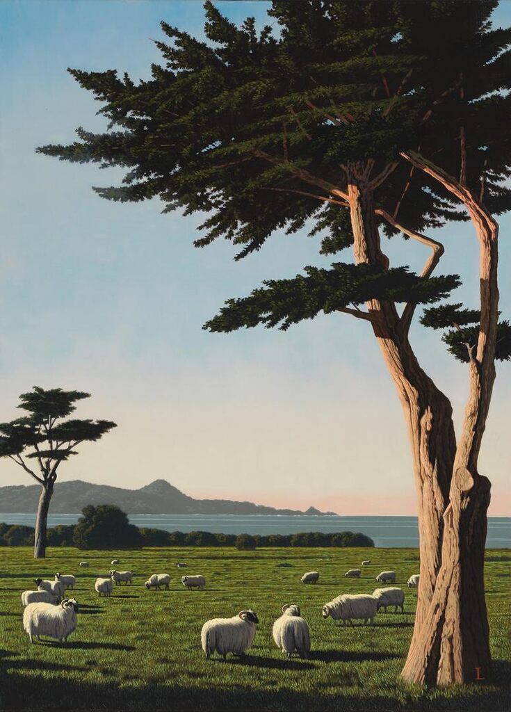 Landscape with Sheep