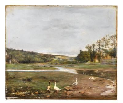 A Landscape with Geese