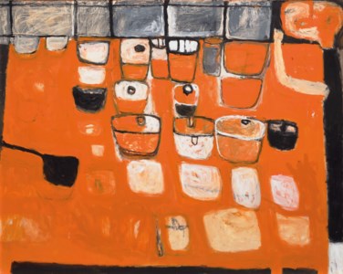 Orange Still Life with Figure