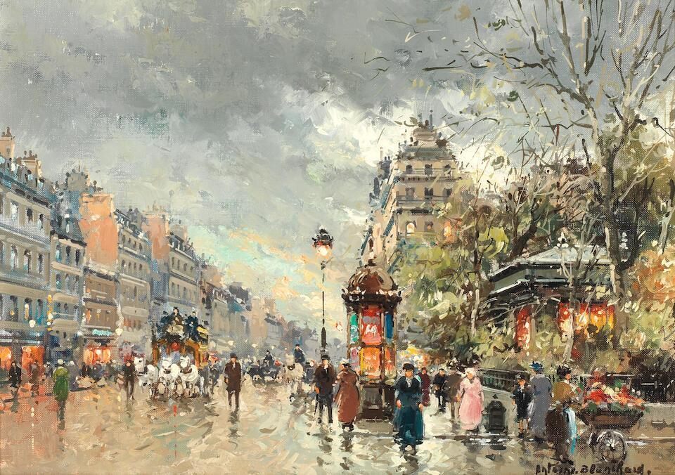 'Square Montholon, rue Lafayette, Paris'