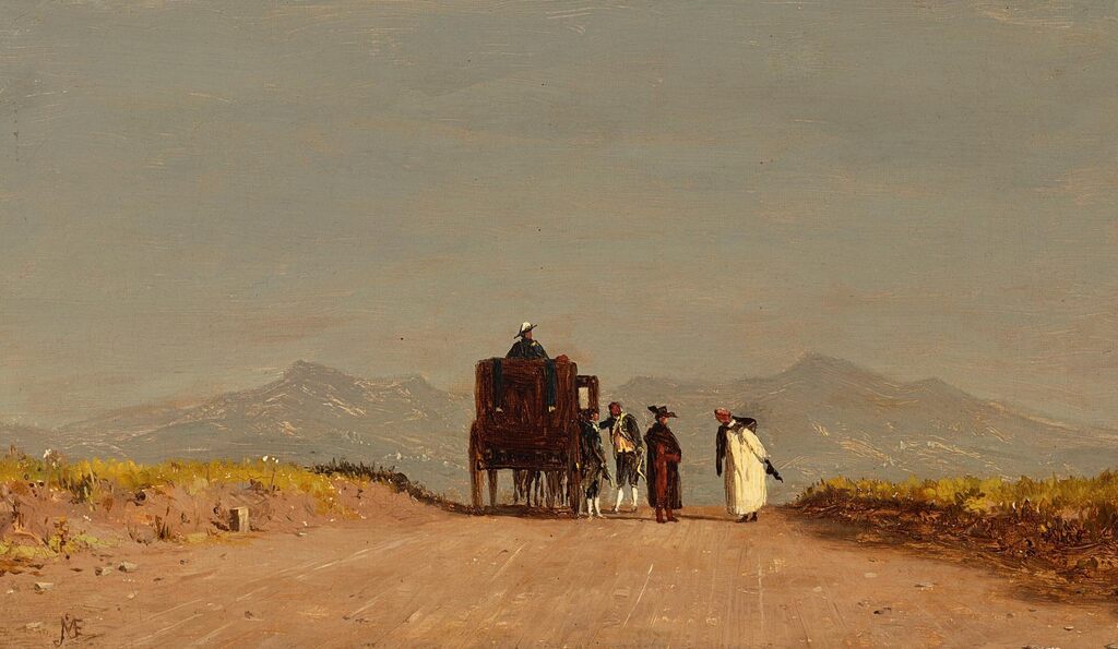 A Journey's Pause in the Roman Campagna
