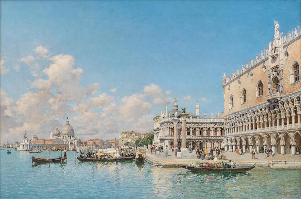 A View of the Riva Degli Schiavoni, Venice