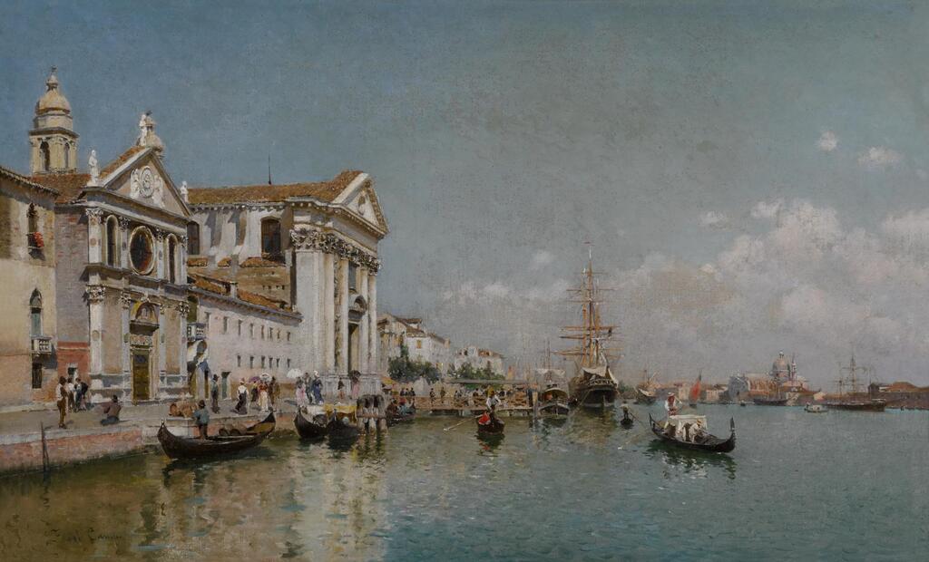 View of the Zattere in Venice