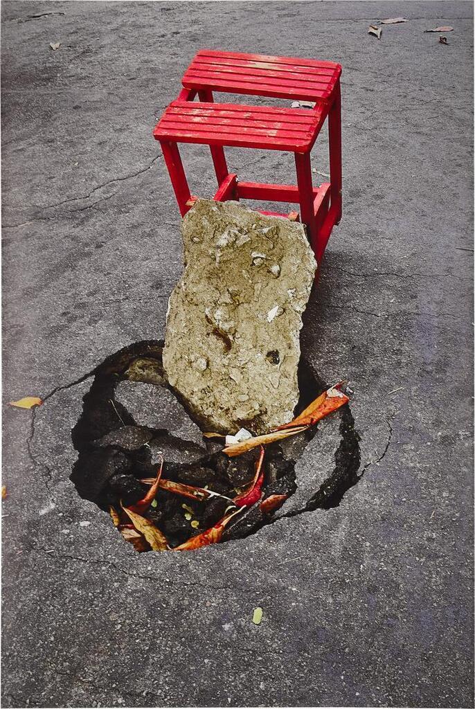 Untitled (from the series "Holes") (Three Works)