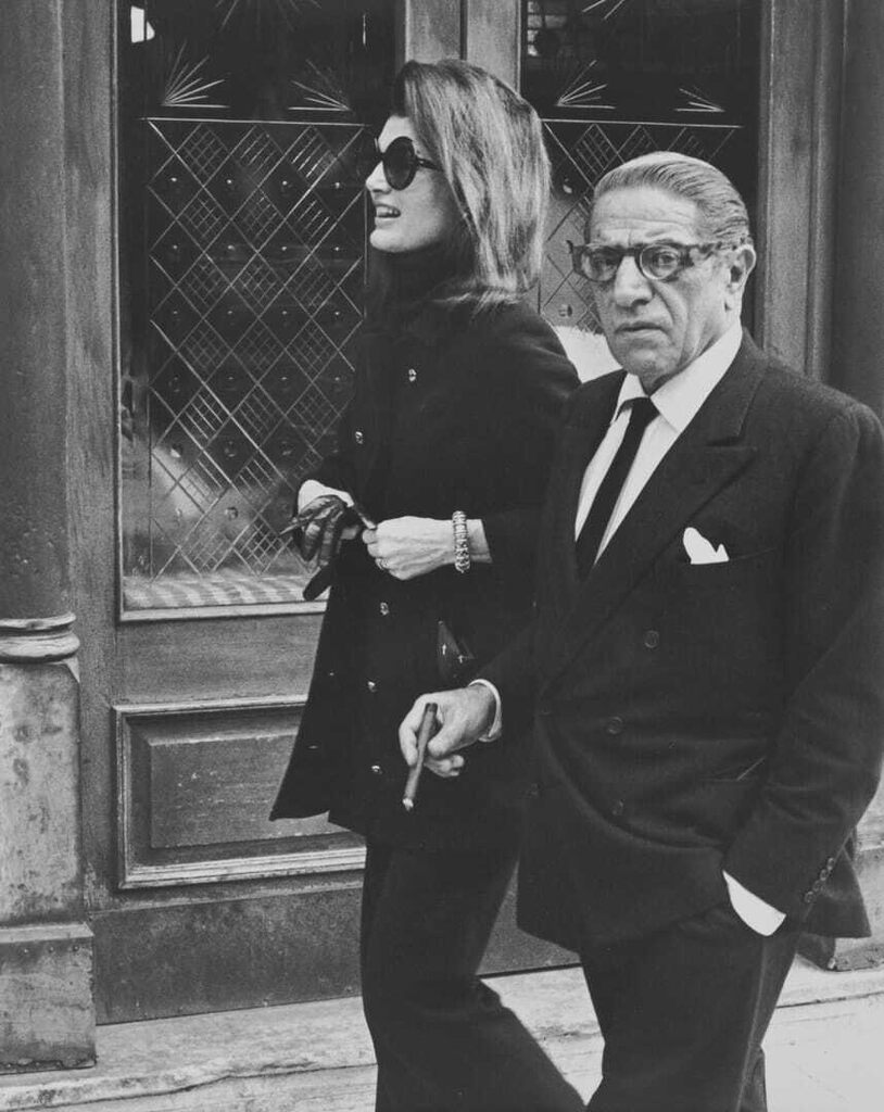 Jacqueline Kennedy Onassis and Aristotle Onassis, New York
