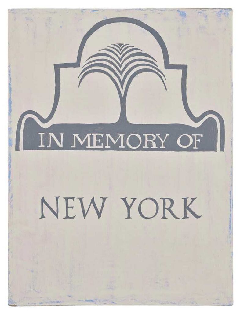 In Memory of New York