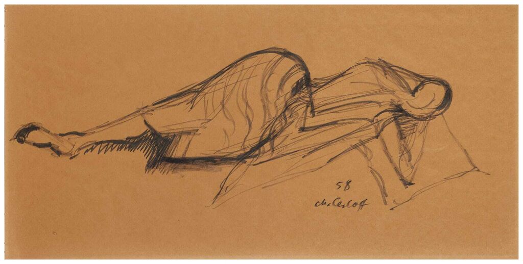 1. Reclining Woman; 2. Reclining Nude; 3. Woman Reading