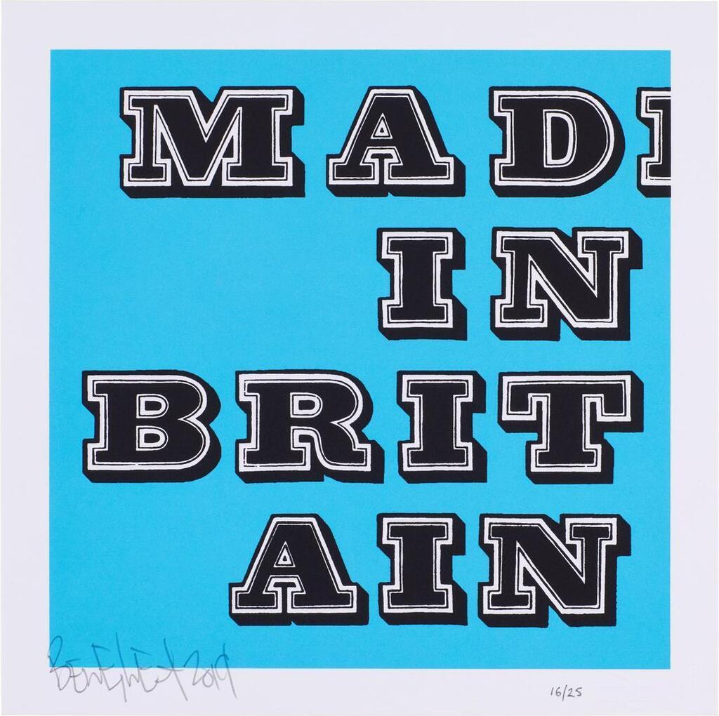 Mad in Britain (Blue; Fluro Green; Yellow and Fluro Red)