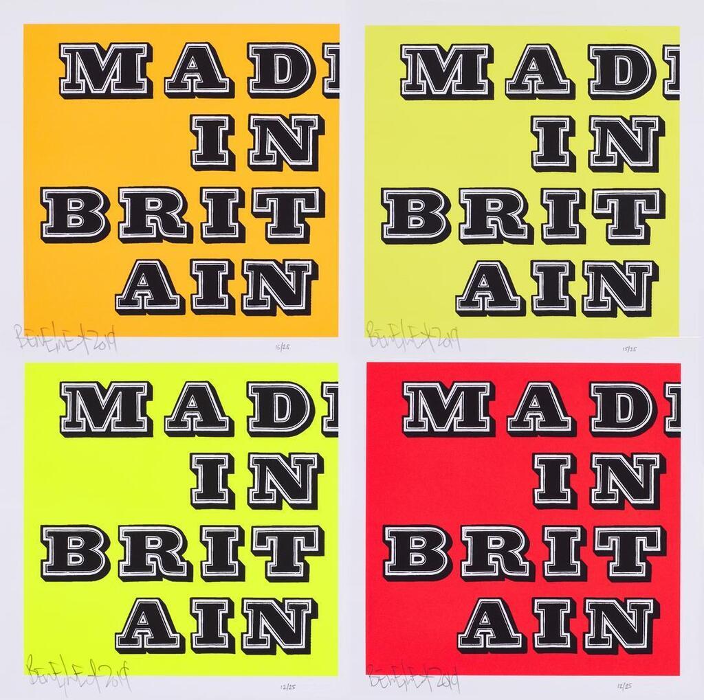 Mad in Britain (Orange; Yellow; Red; and Fluro Yellow)