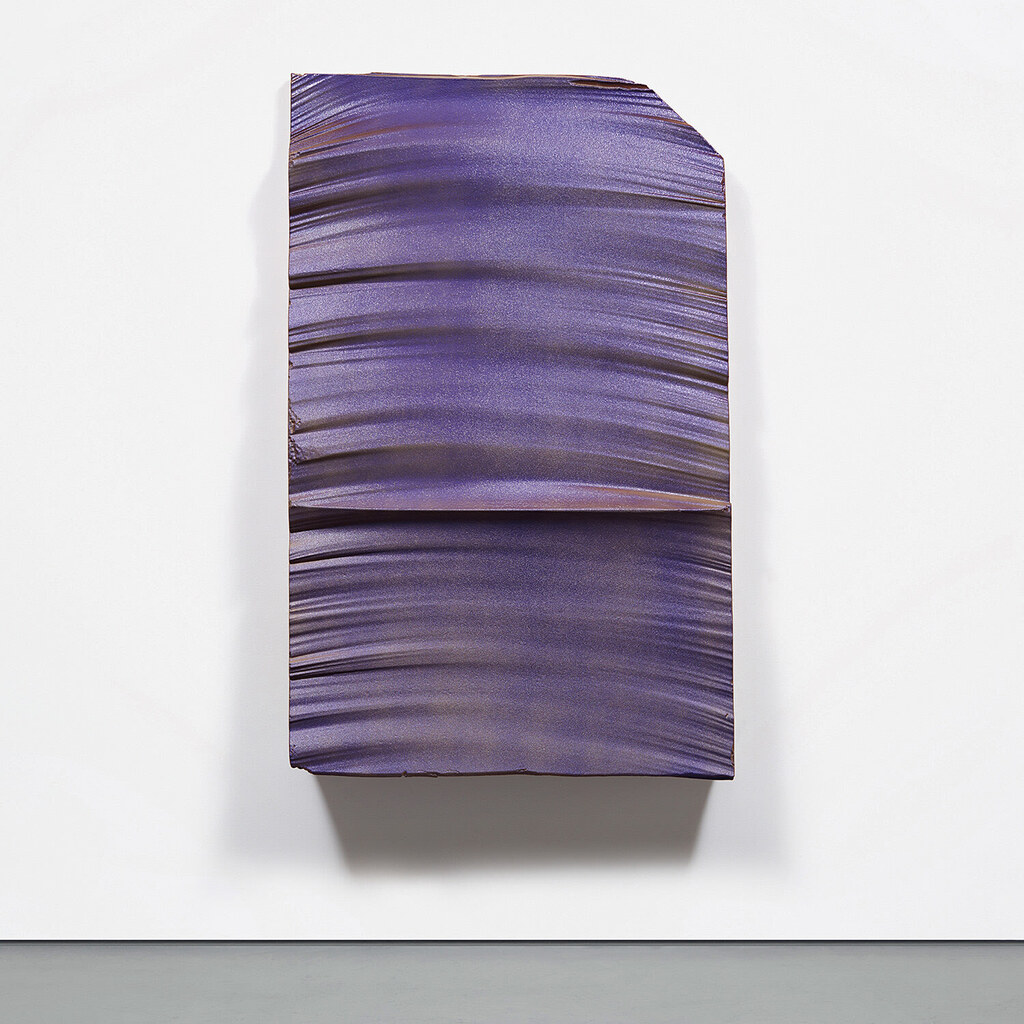 Intermission Painting #26 red to purple