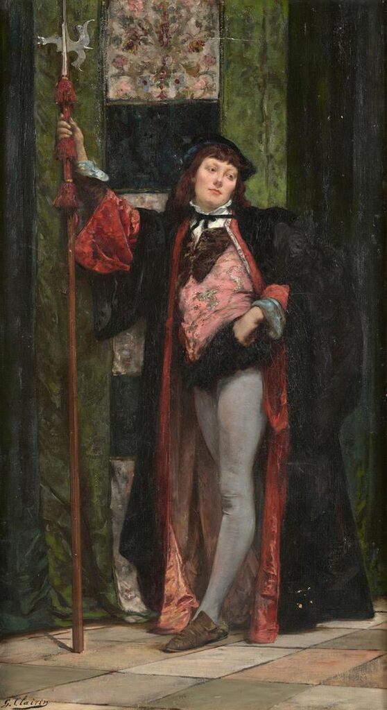 The young halberdier