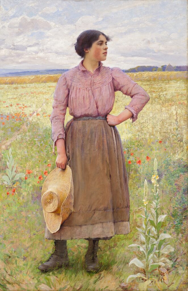 In the Poppy Field, Auvers-sur-Oise