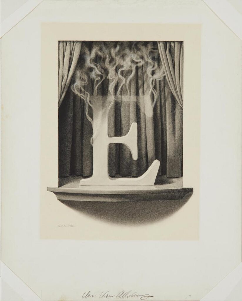 Illustration for 'The E was slowly evaporating' from The Z Was Zapped