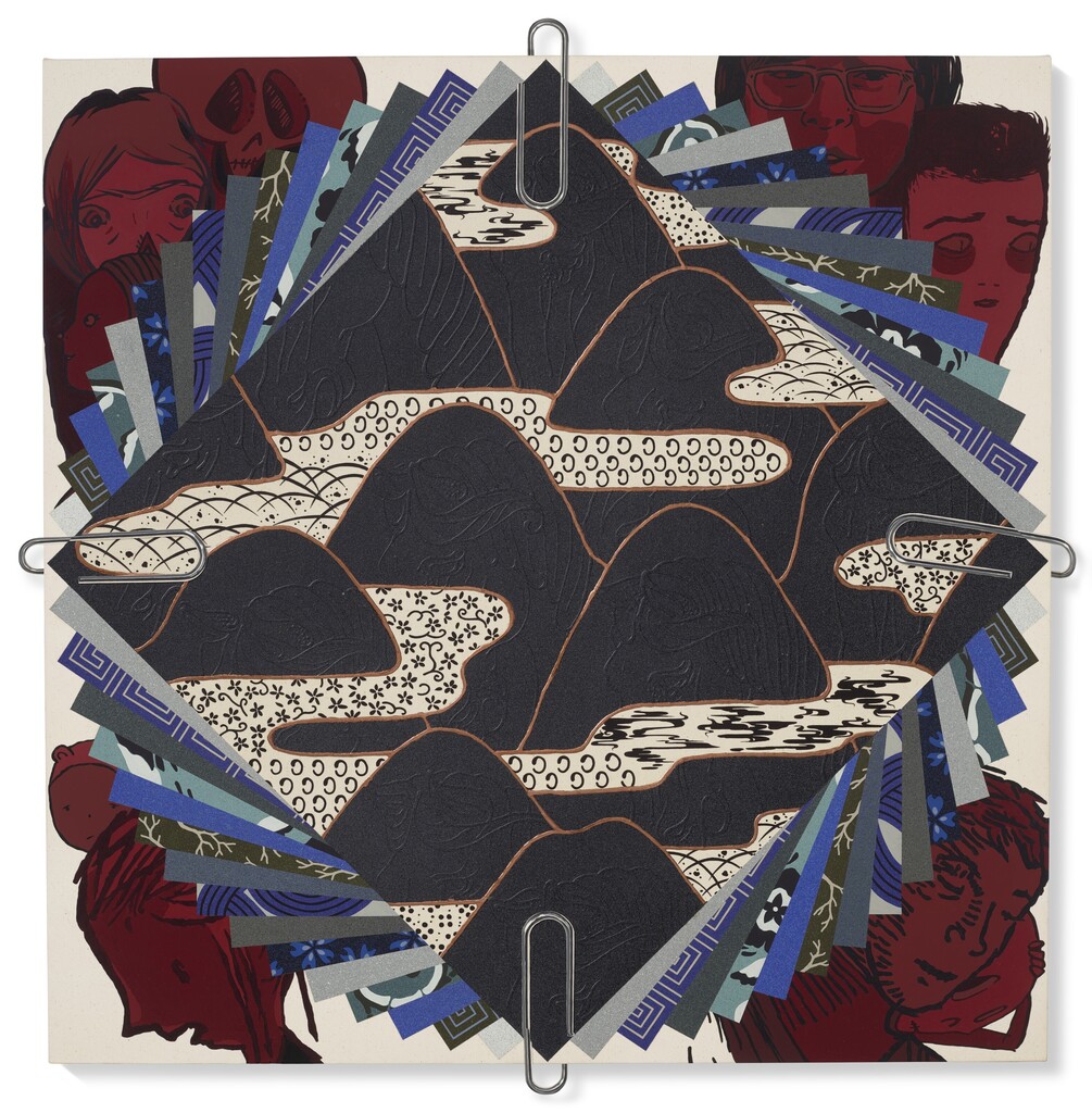 Door gods (origami paper): Inward and outside 4