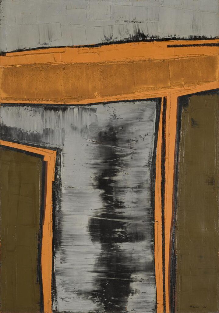 Grey and Ochre