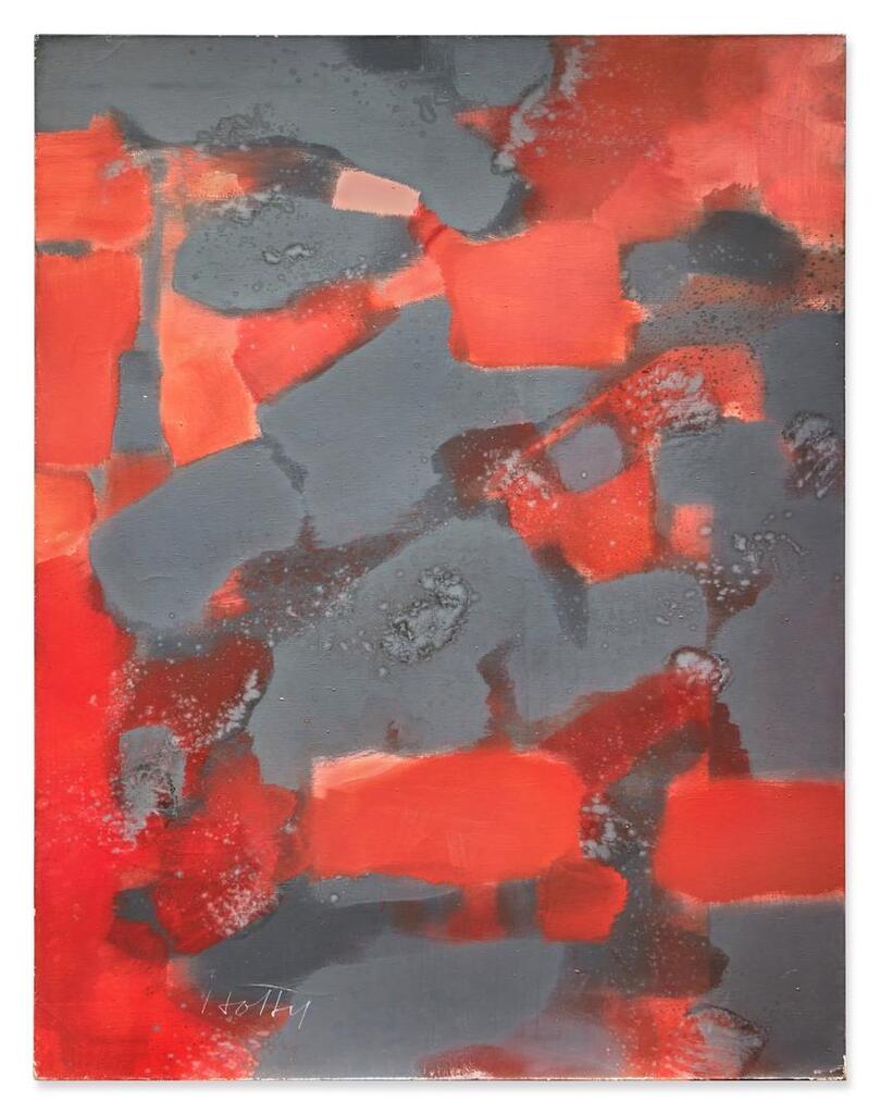 Untitled (Red, Grey)