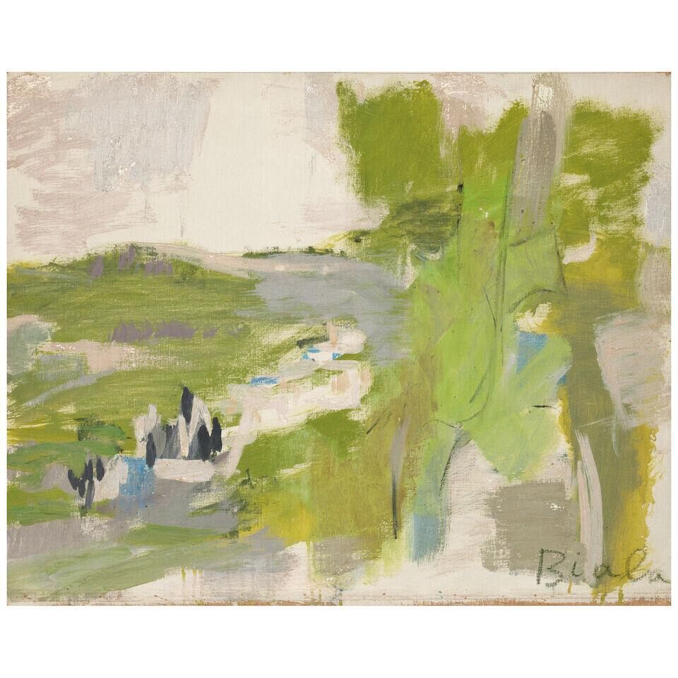 Paysage avec Cypres