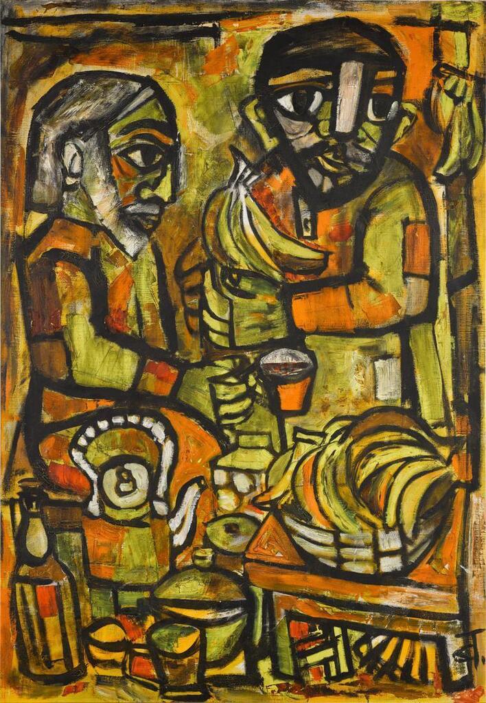 The Saint at the Eating-Stall