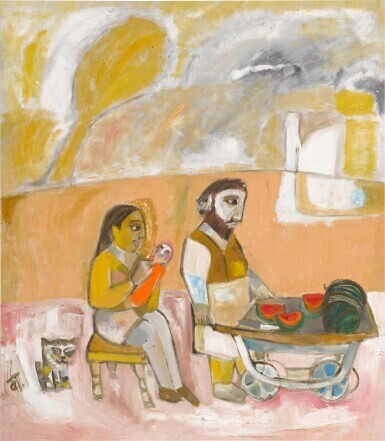 The Watermelon Seller's Family