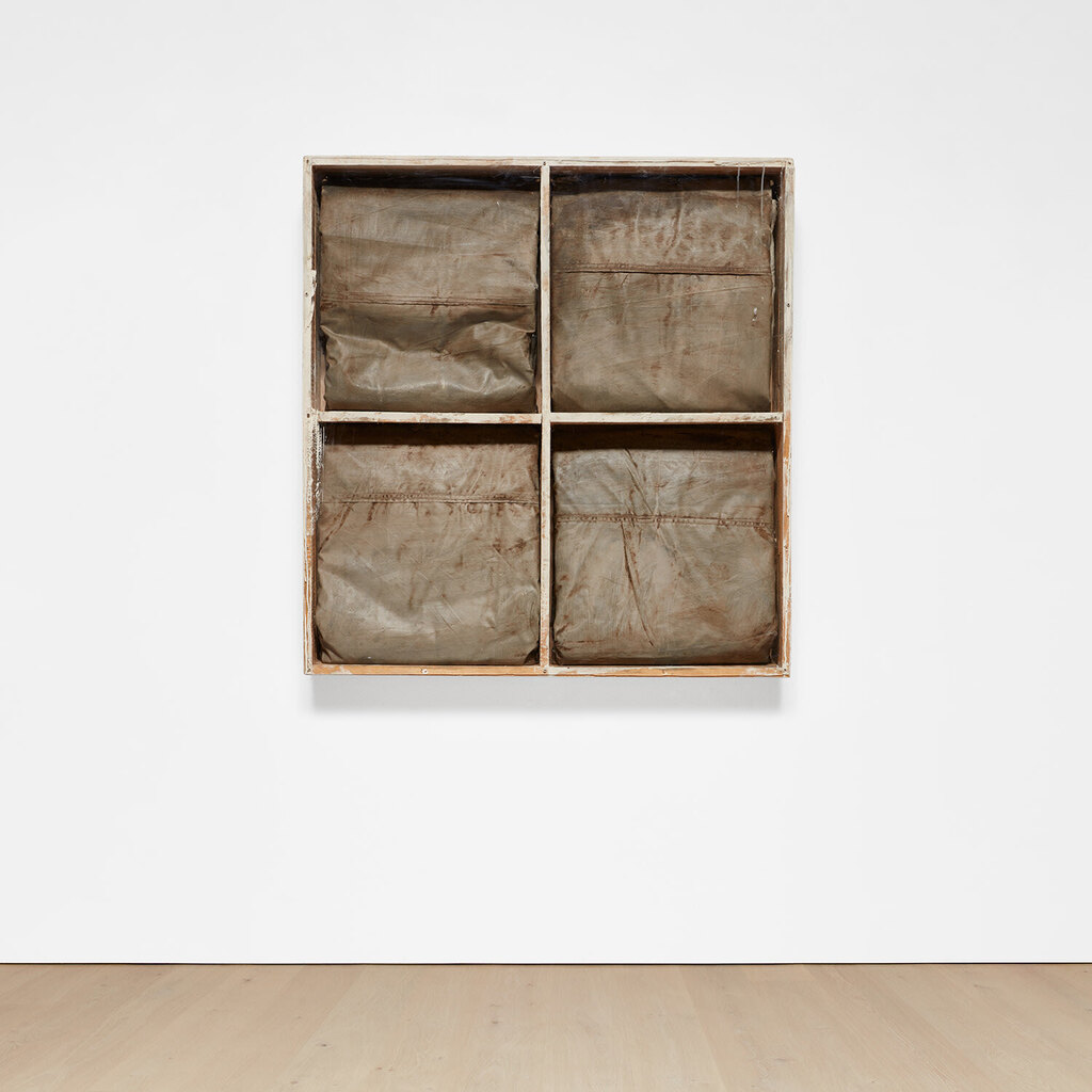Untitled (Grey Sleeping Painting)