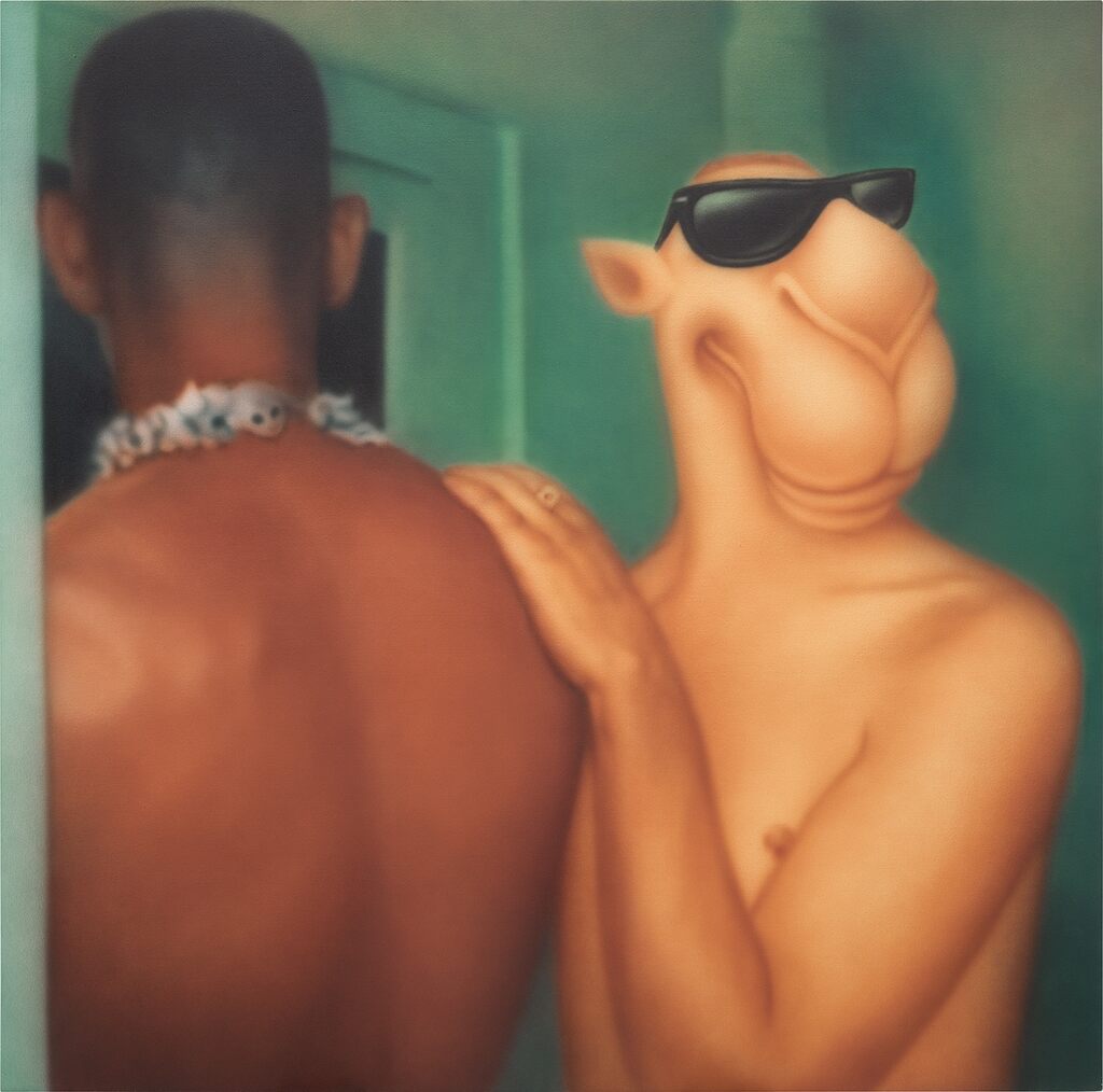 Nan Goldin/ Jimmy Paulette and Taboo! In the bathroom, NYC, 2006